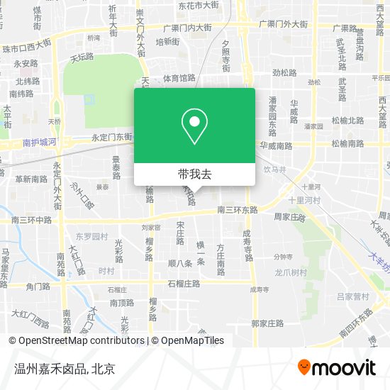 温州嘉禾卤品地图