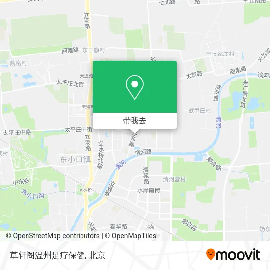 草轩阁温州足疗保健地图