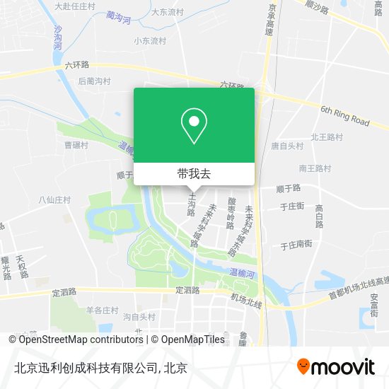 北京迅利创成科技有限公司地图