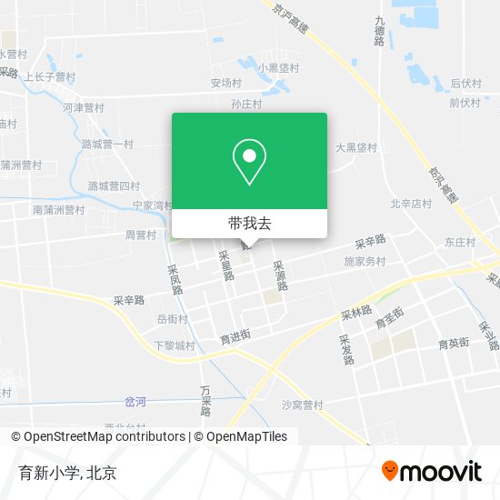 育新小学地图