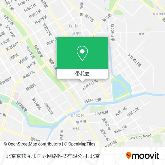 北京京软互联国际网络科技有限公司地图