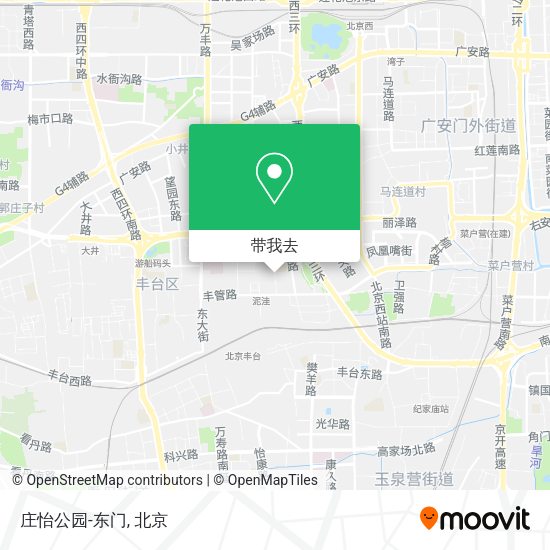 庄怡公园-东门地图