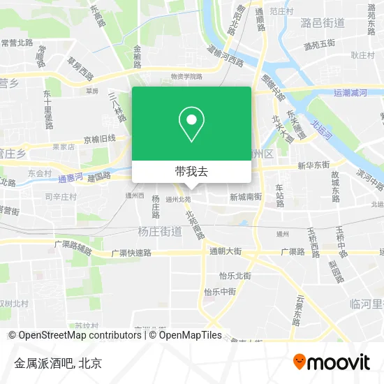 金属派酒吧地图