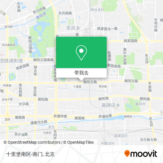 十里堡南区-南门地图