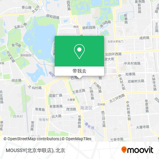 MOUSSY(北京华联店)地图