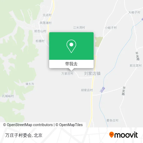 万庄子村委会地图