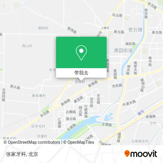 张家牙科地图
