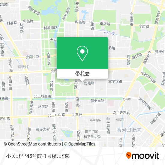 小关北里45号院-1号楼地图