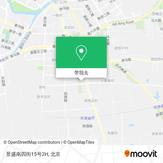 景盛南四街15号2H地图