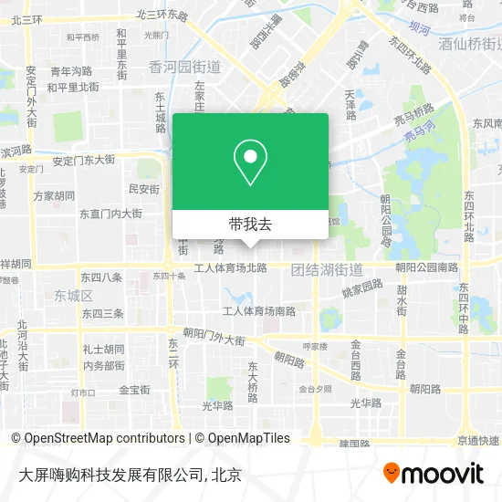 大屏嗨购科技发展有限公司地图