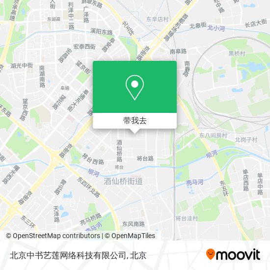 北京中书艺莲网络科技有限公司地图