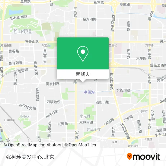 张树玲美发中心地图