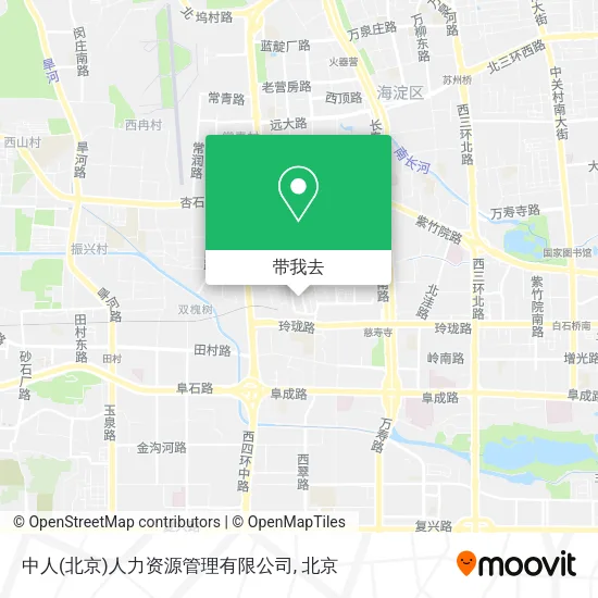 中人(北京)人力资源管理有限公司地图