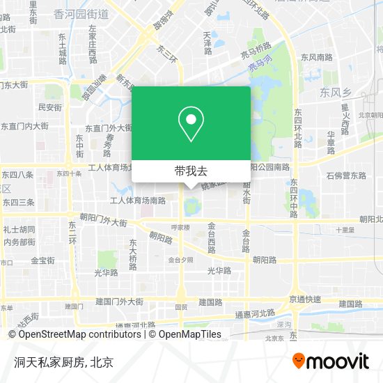 洞天私家厨房地图