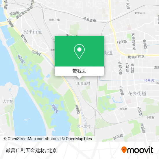 诚昌广利五金建材地图