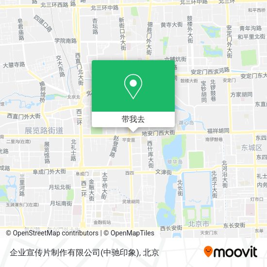 企业宣传片制作有限公司(中驰印象)地图