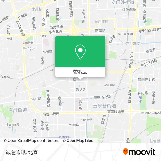 诚意通讯地图