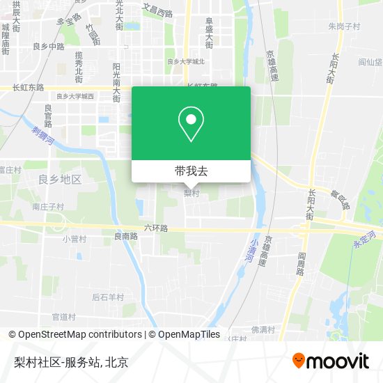梨村社区-服务站地图