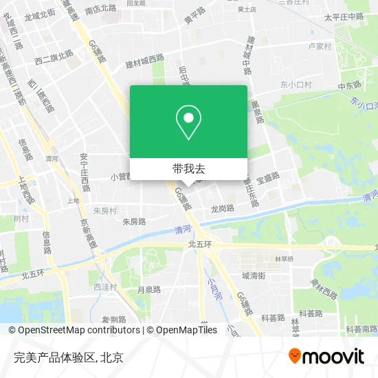 完美产品体验区地图