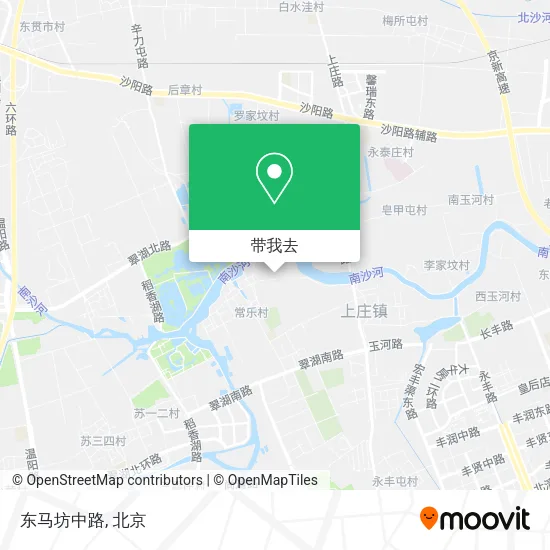 东马坊中路地图