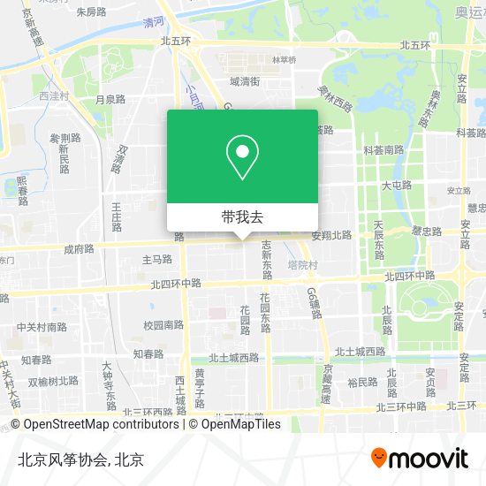 北京风筝协会地图