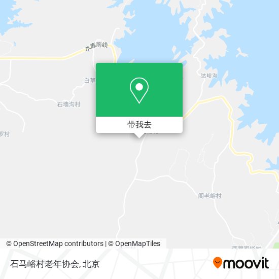 石马峪村老年协会地图