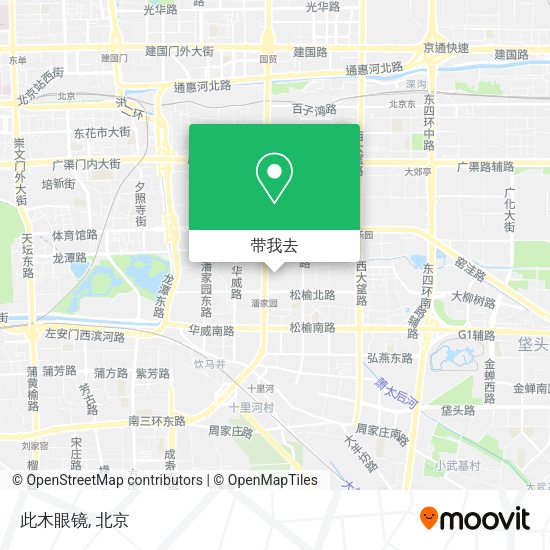 此木眼镜地图