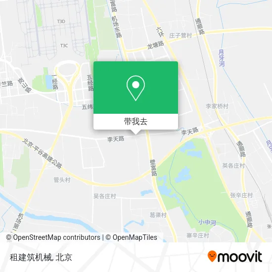 租建筑机械地图