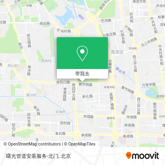 曙光管道安装服务-北门地图
