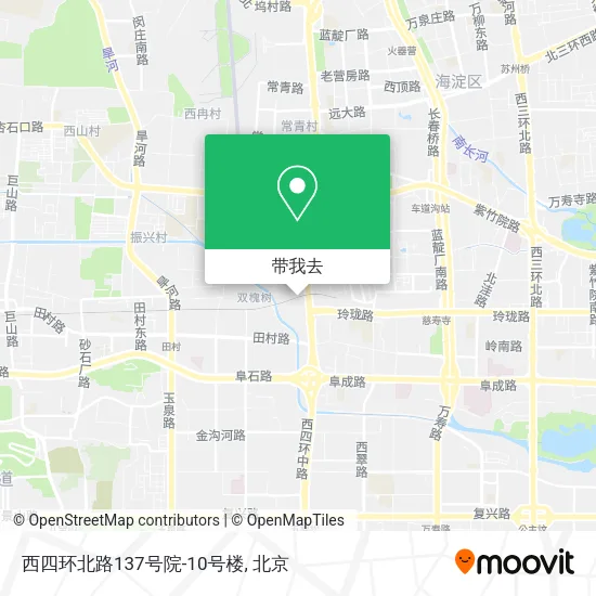 西四环北路137号院-10号楼地图