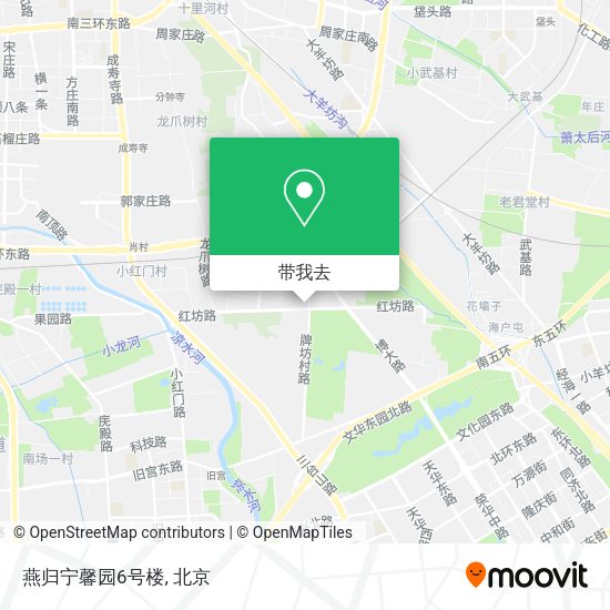 燕归宁馨园6号楼地图