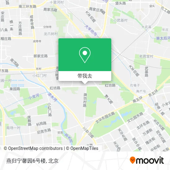 燕归宁馨园6号楼地图