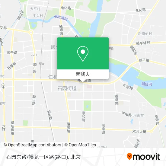 石园东路/裕龙一区路(路口)地图