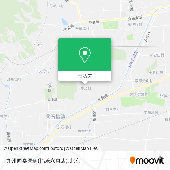 九州同泰医药(福乐永康店)地图