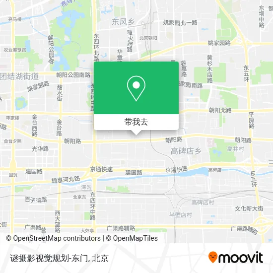 谜摄影视觉规划-东门地图