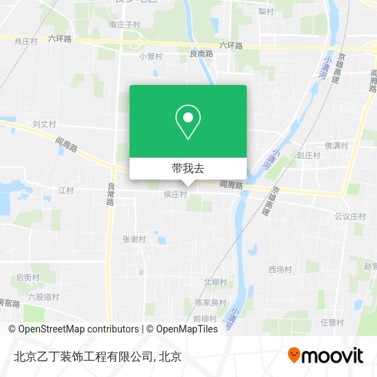 北京乙丁装饰工程有限公司地图