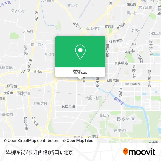 翠柳东街/长虹西路(路口)地图
