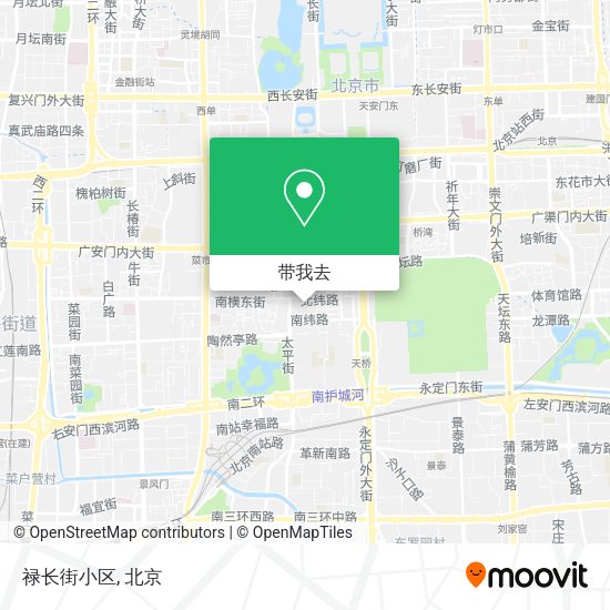 禄长街小区地图