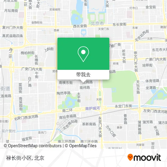 禄长街小区地图