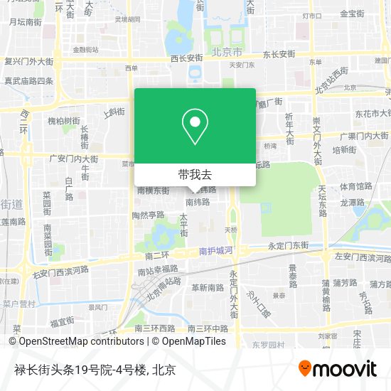 禄长街头条19号院-4号楼地图