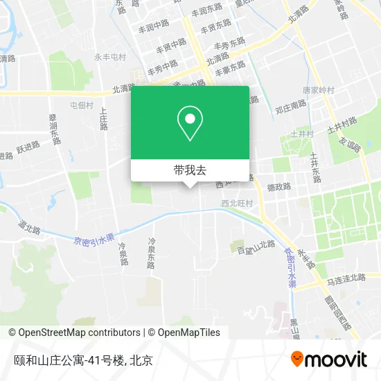 颐和山庄公寓-41号楼地图
