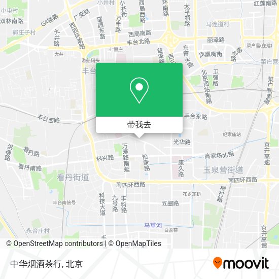 中华烟酒茶行地图