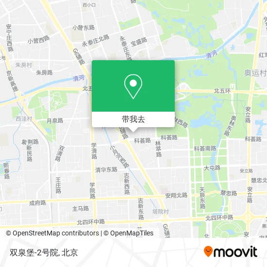 双泉堡-2号院地图
