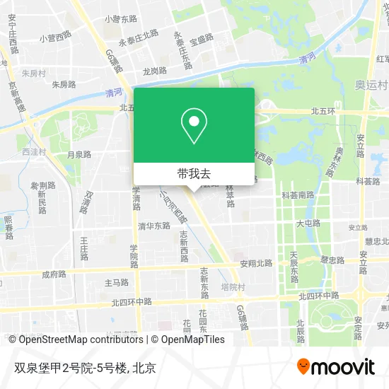 双泉堡甲2号院-5号楼地图