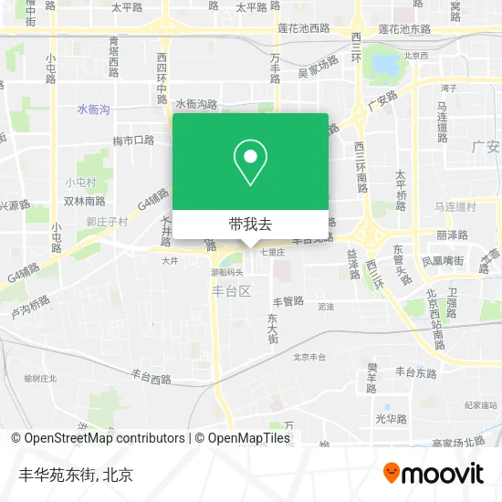 丰华苑东街地图