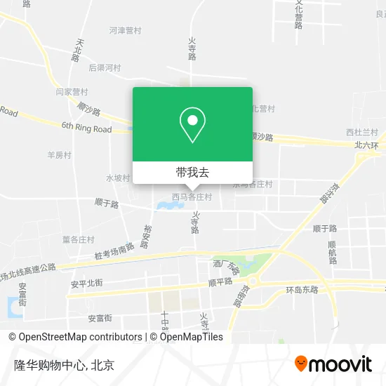 隆华购物中心地图