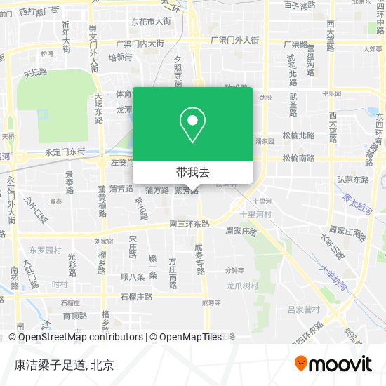 康洁梁子足道地图