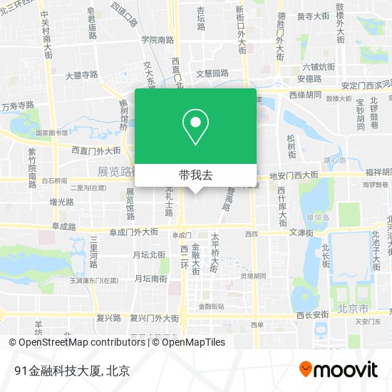 91金融科技大厦地图