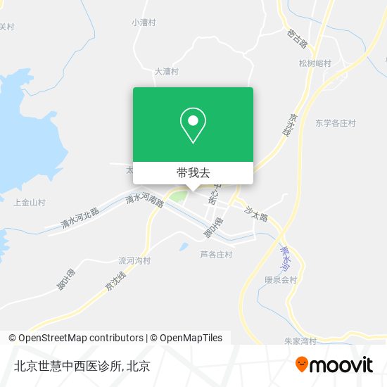 北京世慧中西医诊所地图