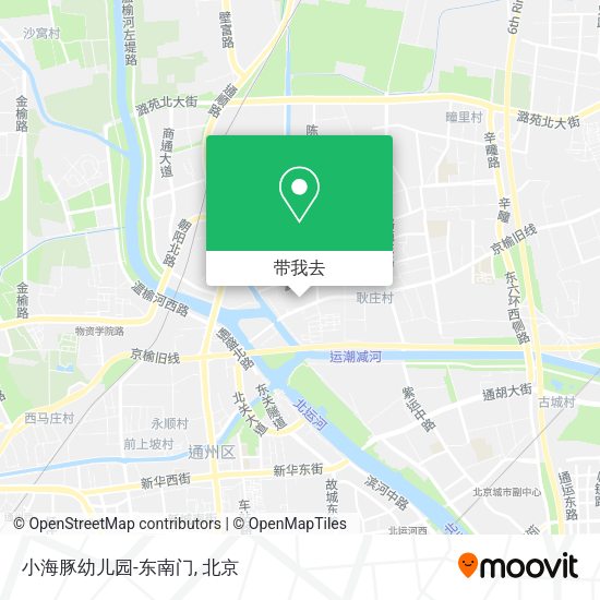 小海豚幼儿园-东南门地图